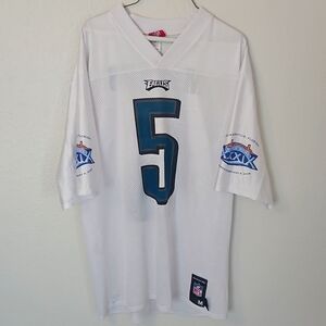 Philidelphia Eagles NFL Superbowl Jersey. #5 MCNABB.